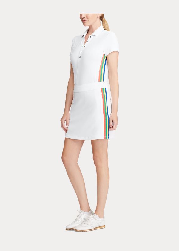 Women's Ralph Lauren Side-Stripe Golf Skorts | 648731AIP